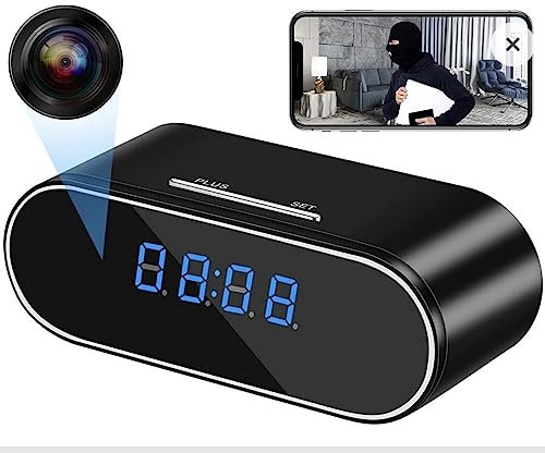 Generico OROLOGIO SVEGLIA DIGITALE CON TELECAMERA SPIA CAMERA NASCOSTA WIFI VIDEO AUDIO TOP