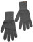 KNITAS Gestrickte Fingerhandschuhe aus Merino Wolle für Damen Herren Jugend I Warme Winterhandschuhe I Bequeme Weiche Unisex Handschuhe in der Farbe Grau - Größe 9