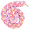 Sugar Glider Climbing Rope Household Rat Toy Hanging Toy Woven Hamster Toy Climbing Rat Toy Birds Climbing Toy Ferret Accessories Parrot Cage Toy Supply Bird Rack Cotton Rope Swing