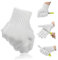 OSALADI Kitchen Gloves Cut Resistant Gloves for Chefs Butcher Kitchen Users Level 5 Cut Proof Anti-cut Wear-resistant Acid Microwave Proof White 2pcs