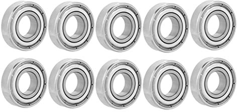 10 Stück 6900ZZ Miniaturkugellager Doppelt Geschirmte Miniatur-Stahlkugellager Doppelt Geschirmtes Lager 10mm Innendurchmesser 22mm Außendurchmesser 6mm Dicke 10 x 22 x 6 mm