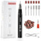 Cordless Nail Drill for Acrylic Nails: Madenia Rechargeable Electric Nail File with Coreless Motor, Professional 35000RPM Efile Nail Drill Machine for Gel Nails Manicure Salon & Home Use, Black