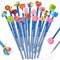 Bleistifte Kinder,20 Cartoon Bleistifte mit Radiergummi,HB Bleistift Set,Cute Tier Bleistifte,Bleistifte Zeichnung,Schreiben Bleistift,Holzgefasste Bleistifte,Schüler Mitgebsel Kindergeburtstag