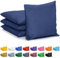 GoSports Cornhole Sitzsäcke 4er Set - Verordnung Allwetter - Classic Navy