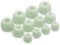 Okuli 12 x Silicona Gomas Auriculares Puntas de Repuesto para Samsung Galaxy Buds 2 Auriculares en Verde