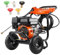 VEVOR Benzin-Hochdruckreiniger, 3500 PSI 10 L/min, 2,6 GPM Terrassenreinger mit Aluminiumpumpe, Hochdruckpistole & Verlängerungsstab, 5-Düsen-Set, für Autos, Zäune, Häuser, Einfahrten, Terrassen