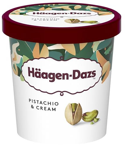 Häagen-Dazs, Helado, Tarrina Pistachio & Cream, 420 ml