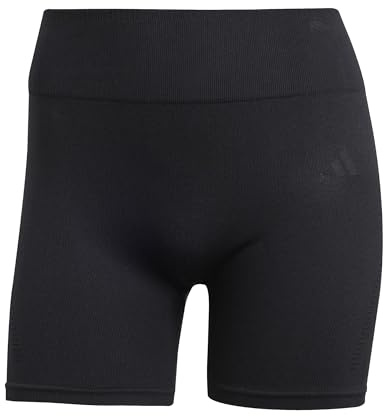 adidas Damen Workout Essentials Knit 4Inch Leggings Tights, black, XS