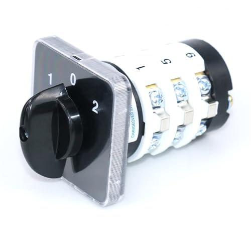 SZL9-20/3 20A ON-OFF-ON Sélecteur de commutation triphasé Interrupteur à came rotatif équipé 1 pièce