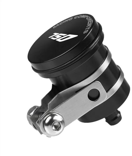 Accessori per Serbatoi per Kawasaki Z750 Z750R Z750S Moto Serbatoio del Liquido dei Freni Frizione Cilindro Serbatoio Olio Tazza del Fluido(Black)