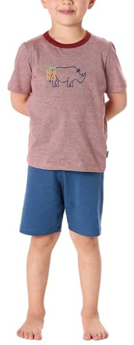 Schiesser Jungen Schlafanzug Set Pyjama kurz - 100% Organic Bio Baumwolle - Größe 92 bis 140