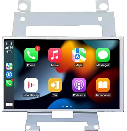 Android 14Car Radio für Land Rover Freelander 2 2007-2012 9 inch Touch tragbar Android Auto Display, Auto-Recorder vorne & BT,KarteNavigationsgeräte(4Core 8227 2GB+32GB)