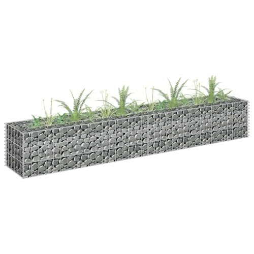 Générique Lit surélevé à Gabion Acier galvanisé 180x30x30 cm,Maison & Jardin,Pelouses & Jardins,Jardinage,Pots & Cache-Pots,145633