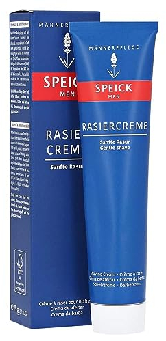 Speick Men Rasiercreme – Für die tägliche Nassrasur, mit Speick-Extrakt & pflegender Formel, 75 g