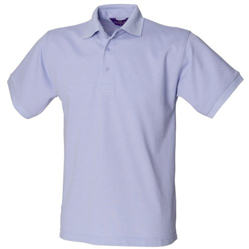 Henbury Mens Short Sleeved 65/35 Pique Polo Shirt
