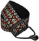 Performance Plus GS5-RT Classical Guitar/Ukulele Strap, Woven Tapestry/Hootenanny Patterns, GS5-RT - Burgundy Sand