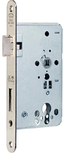 Feuerschutztürschloss B-1206 24/65/72/9mm DIN R 24mm rd BKS