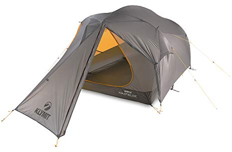 Klymit Unisex-Erwachsene Maxfield 2 Zelt, orange/grau, 2 Person