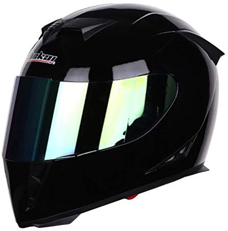 Casque de moto Vintage casques de moto pour homme casques intégraux de moto avec visière teintée crochets de casque de moto pour mur