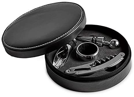 XLKJ Set da 4 Pezzi Cavatappi Manuale, Kit Professionale per Bottiglia di Vino