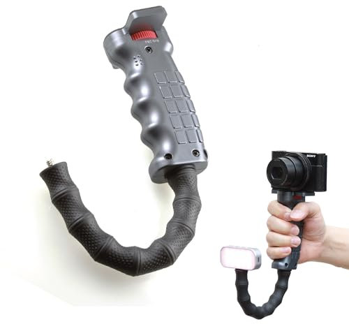 Pistol Grip Handle with Standard 1/4 Screw for DSLR Mirrorless Camera, Video Stabilizer Handle (Pistol Grip with Smart Tail)