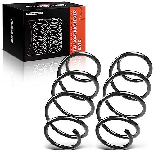 Frankberg 2x Ressorts de suspension Essieu Avant Compatibles avec Laguna III BT0/1 2007-2015 Laguna III Grandtour KT0/1 2007-2015 Remplacer# 540100003R