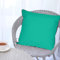 LILENO HOME Kissen 60x60 cm [2er Set] - Wasserabweisende Kissenhülle Türkisgrün (ohne Füllkissen) - Kissenbezug wasserfest als Gartenkissen oder Dekokissen - Kissenhülle Indoor und Outdoor