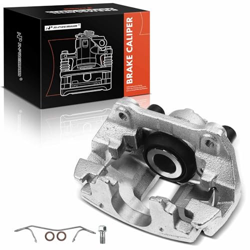A-Premium Disc Brake Caliper with Bracket Compatible with Volvo S60 2001-2009 XC70 2003-2007 S80 1999-2006 V70 2005-2007 Rear Right Passenger Side