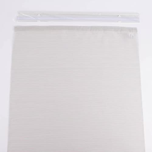 SCHÖNER LEBEN. Panneau japonais à rayures Gris 245 x 60 cm