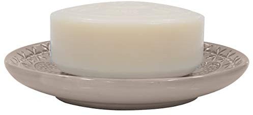 Spirella Porte Savon Porcelaine Relief Beige