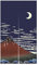 LIGICKY Japanischer Stil Noren Lang Vorhang Dick Türvorhang Raumteiler Tapisserie für die Heimtextilien 85 x 180 cm, Mount Fuji, Himmel und Wellen