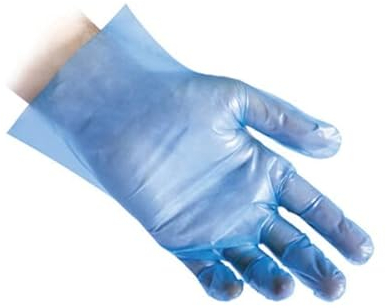 CF CARTA INGROSSO E DISTRIBUZIONE Guanti Reflexx T22 in PE blu – 200 pezzi (M)