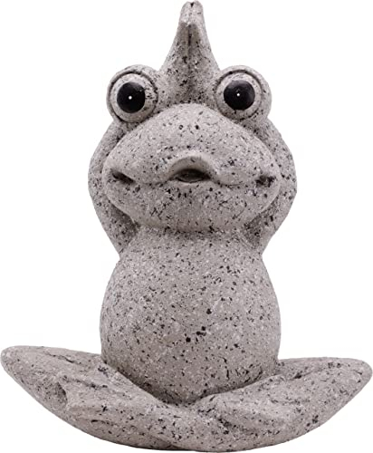 Trend Line Dekofigur Frosch 42 x 34 cm grau Deko-Accessoires
