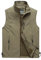 Btmpmcs Gilet in Pile da Uomo Invernale Antivento Colletto Rialzato Giacca Senza Maniche Gilet da pesca All'aperto Termico Giubbotto da lavoro Casual Trapuntato Sportivo Cappotto