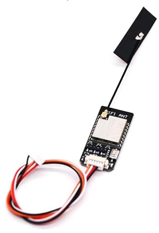 OwlKay Drohnenzubehör Drahtloses Wifi Radio Telemetriemodul Mit Antenne Für Neue MAVLink2 Für Pixhawk APM Flight Controller FPV Drohne Smartphone Tisch (Farbe: V2.0)