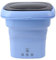 Mini Lavadora, Lavadora Portátil Plegable con Cesta de Drenaje, Lavadora de Gran Capacidad con 3 Modos para Camping, Caravana, Viajes, Apartamento de 100 a 240 V (Azul)