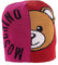 MOSCHINO Mütze Logo Tony zweifarbig Rot Rot/Fuchsia 007, rot