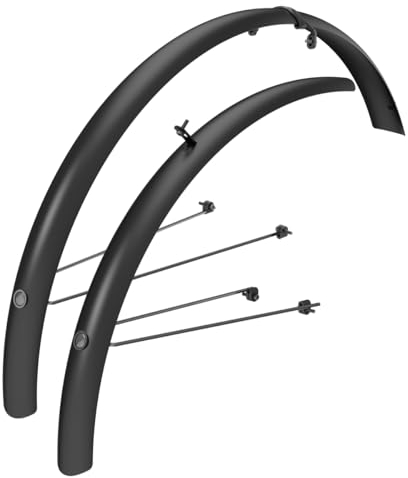 Syncros Fahrrad Schutzblech Set für Solace Gravel eRide schwarz