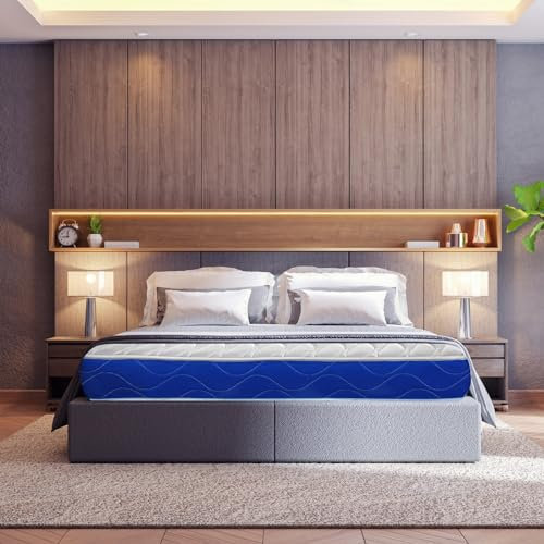 vimavì Ehebettmatratze Taschenfedern 170x200-22/23 cm Groß – Orthopädisch – Kostenloses Kissen Duo – Atmungsaktiv Schimmelresistent – Milbenabweisend Ergonomisch - Made in Italy – Vega