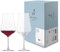 Zwiesel Glas Lot de 2 verres à vin rouge bordeaux, élégants verres à vin rouge, verres en cristal Tritan lavables au lave-vaisselle, fabriqués en Allemagne (n° d'article 123737)