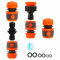 Garden Hose Pipe Connector Set - Universal Hose to Tap Adapter, 3/4'' & 1/2'' Fittings
