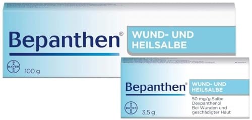 Bepanten Wund- und Heilsalbe 100 g + 3 5 g für unterwegs