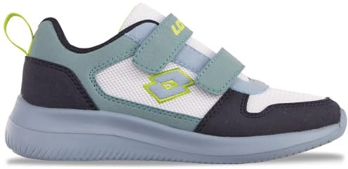 Lotto Convince VL MF K Sneaker, Navy/Ice, 25 EU