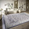 Villeroy & Boch Kurzflor Teppich Alfred - Orientalischer Wohnzimmerteppich - Dicht gewebt mit Fransen - Klassischer Teppich für Wohnzimmer, Schlafzimmer, Esszimmer, Flur – Blau Creme, 190x285cm