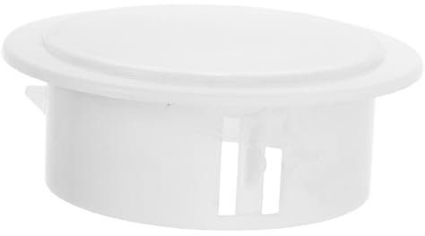 Alipis Cubierta Decorativa Redonda De Plástico para Ventilación Protector De Orificio De Pared Instalación Fácil y Estética Compatible