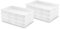 EASYROSE 6 Packs Pizza Dough Proofing Box Stackable 60 x 40x 9.5cm Pizza Dough Box, Plastic Proofing Tray, Dishwasher Safe (6 Boxes)