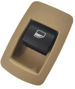 Interruptor de botMando Elevalunas Botonera Para BMW E71 E72 E83 E90 E91 316i 318i 320i 61316952001 3 Pines 61316945874 Interruptor Elevador De Ventana Negro Delantero Izquierdo O Derecho(Amarillo)