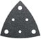 FEIN 63717116016 Schleifblätter Korn 240 | universeller Einsatz auf nahezu Allen Materialien | gelocht | Klettschnellbefestigung | hohe Abtrageleistung | 50 Stück, 1 V, Schwarz, Grit, Pack