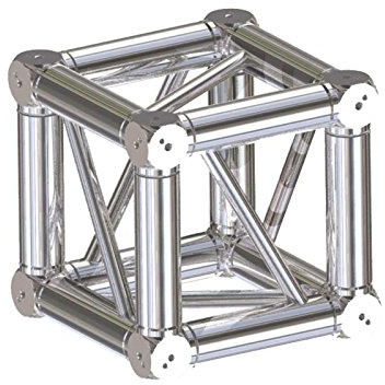 Global Truss F44 Box Corner Kreuz, 6-Weg