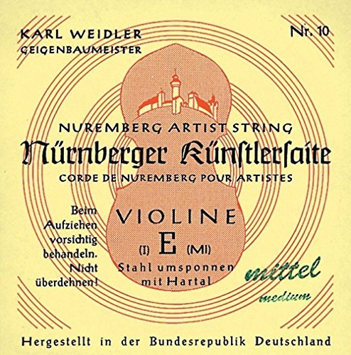 Cuerdas Violín Nuremberg Artist Rope Core Mi 1/4 10